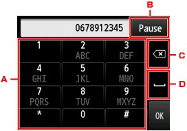 Canon : MAXIFY-Handbücher : MB2300 Series : Senden Von Faxen Durch ...